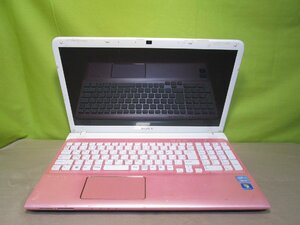 SONY VAIO SVE1511AJ【Celeron B840 1.9GHz】　【Windows 7世代のPC】 電源投入可 ジャンク　送料無料 1円～ [87268]