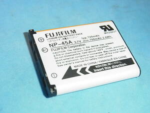  FUJI FILM 未使用品 純正バッテリー NP-45A 管理351