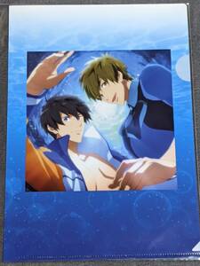 ☆クリアファイル☆ Free!　劇場版　Road to the Future 夢　CD 「Good Luck My Wave!」　アニメイト特典　非売品　　七瀬遙 橘真琴 /ge34