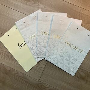 DECORTE デコルテ IPSA 紙袋 ショッパー