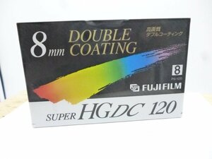 FUJIFILM ビデオカセットテープ　８ｍｍ　ＨＧＤＣ１２０　未開封品