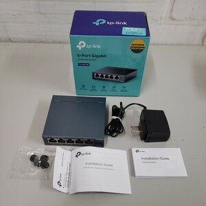 511y2703★TP-Link 5ポート スイッチングハブ 10/100/1000Mbps ギガビット 金属筺体 設定不要 TL-SG105