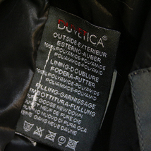 正規品 デュベティカ DUVETICA 肉厚フード付きダウンジャケット ダウンコート ブルゾン フーディ 44サイズ エフイーエヌ FENブラック020305_画像8