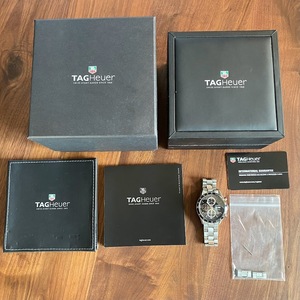 【1円売り切り】TAG HEUER カレラ タグホイヤー 自動巻き クロノグラフ CV2010-3 CARRERA　キャリバー16