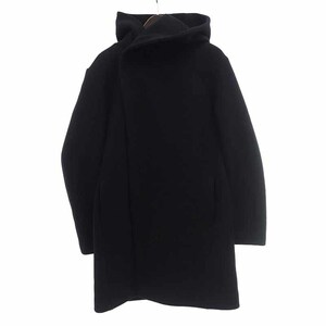 【PRICE DOWN】JUN HASHIMOTO 18AW WRAP COAT ウール ラップ フーデッド コート