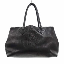 【PRICE DOWN】CHROME HEARTS TOTE W SNP 3CEME スナップ 3セメタリー レザートート バッグ_画像1