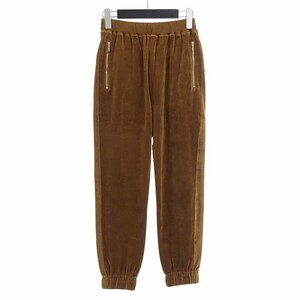 【特別価格】unfil cotton velvet jersey truck pants ベロア パンツ