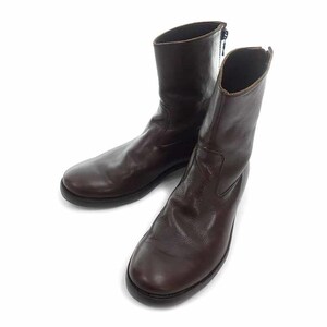 【特別価格】ATTACK THE MIND 7 BACK ZIP BOOTS バックジップ レザー ブーツ