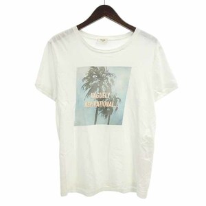 【特別価格】CELINE 20SS VAGUELY ASPIRATIONAL フロントプリントTシャツ