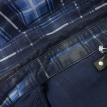 【特別価格】MINEDENIM Oldmans Check Denim Western SH チェック シャツ_画像5