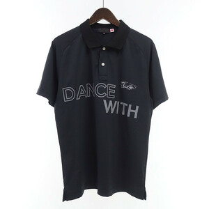 【特別価格】DANCE WITH DRAGON GOLF ゴルフ ロゴ 刺繍 プリント ポロシャツ Tシャツ