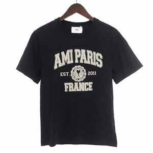 【特別価格】AMI ALEXANDRE MATTIUSSI 23SS FRANCE S/S TEE フランス ロゴ プリント 半袖 Tシャツ