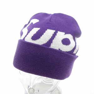 【PRICE DOWN】SUPREME 21AW BIG LOGO BEANIE ビーニー ニット帽 キャップ