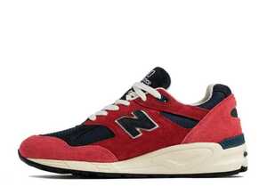 New Balance 990V2 "Red" 26cm M990AD2