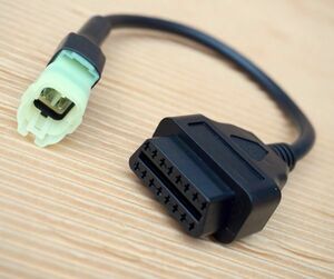 4pin HONDA 16pin OBD2 ホンダ　アダプター 　　故障診断機 コードリーダー スキャンツール