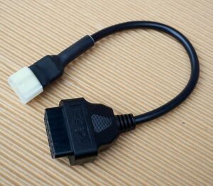 6pin BENELLI 16pin OBD2 ベネリ　アダプター 　　故障診断機 コードリーダー スキャンツール