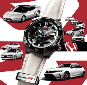 送料無料 CASIO EDIFICE ECB-2200HTR-1AJR ソーラー腕時計 メンズ Honda TYPE R Edition