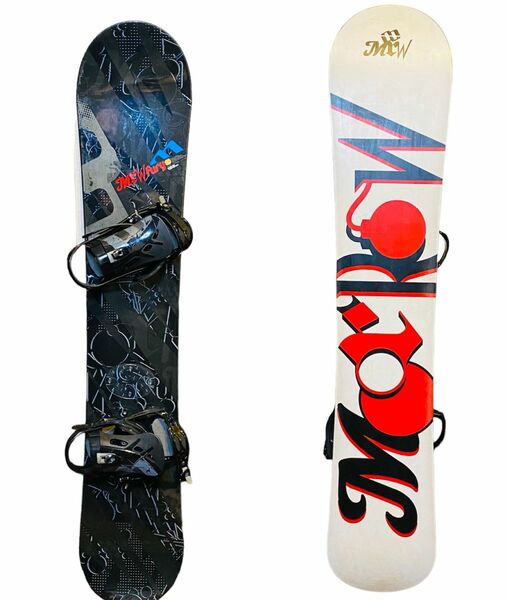 【美品】スノーボード MORROW FURY 155cm ビンディング 付き