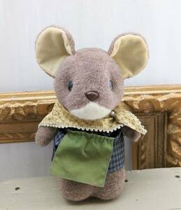 昭和レトロ　ファースト社　ねずみ　ぬいぐるみ 日本製　ヴィンテージ Japanese Vintage stuffed toy