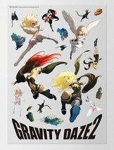 【非売品】GRAVITY DAZE 2 オリジナルステッカー グラビティデイズ GRAVITY RUSH 外山圭一郎 キトゥン_画像3