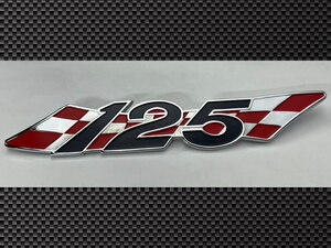 エンブレム TS125 ハスラー125 スズキ サイドカバー フラッグ
