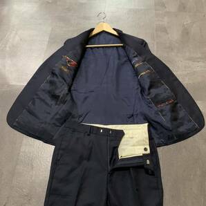 L ☆ 最高級ライン '極上!! Ermenegildo Zegna/ゼニア社製生地' Paul Smith COLLECTION 日本製 セットアップ ストライプ柄 スーツ S 紳士服の画像8