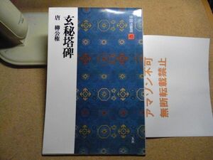 玄秘塔碑　唐 柳公権　中国法書選45　1999年重版　＜アマゾン等への無断転載不可＞