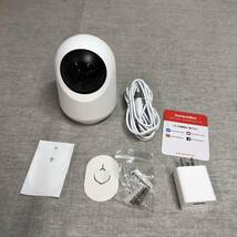 SwitchBot 300万画素 防犯カメラ スイッチボット 監視カメラ ペットカメラ Alexa 見守りカメラ 双方向音声会話 遠隔確認 W3101100 _画像2