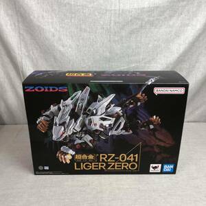 現状品　BANDAI　超合金 ZOIDS新世紀/ZERO RZ-041ライガーゼロ 約220mm ABS&PVC&ダイキャスト製 塗装済み可動フィギュア