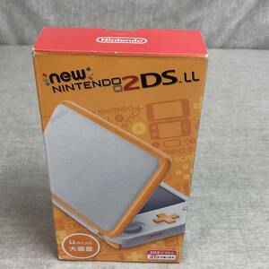 Newニンテンドー2DS LL 【ホワイト×オレンジ】