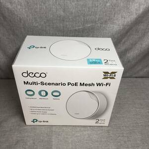 TP-Link Wi-Fi 6 ルーター wifi中継 ビジネス 無線LANルーター 商用アクセスポイント スマートホーム AX3000 Deco X50-PoE 2ユニット