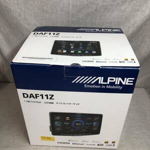 現状品　アルパイン 11インチディスプレイオーディオ フローティング ビッグDA DAF11Z ワイヤレスAppleCarPlay/AndroidAuto/Buletooth