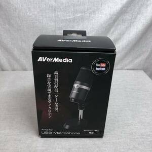 AVerMedia USBマイクロホン AM310 [ゲーム実況/ライブ動画配信 配信/録音に向いているコンデンサーマイクロホン 単一指向性マイク]