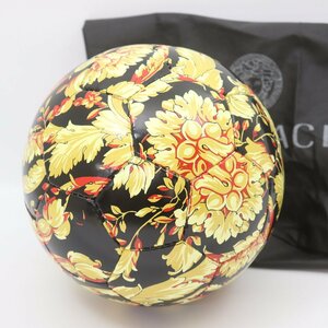 ITQO61B60TTO 即決 本物 未使用 保管品 VERSACE ヴェルサーチ ZS0CCB001 Barocco バロッコ サッカーボール フットボール スポーツ