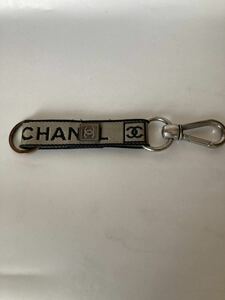 シャネルCHANEL ココマーク スポーツライン キーホルダー ナイロンキャンバス×金属製 