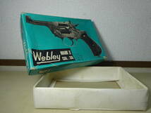 京都6☆箱のみ Webley MARK II CAL..38 WORLD WAR II ウェブリー・リボルバー NAKATA TOKYO コレクター放出品 現状_画像1