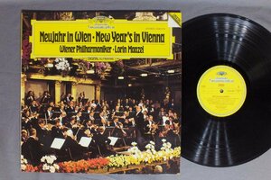 ●独LP MAAZEL - WIENER PHILHARMONIKER /NEW YEAR`S IN VIENNA ●