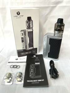 AS181640-16 美品 LOST VAPE QUEST THELEMA 200W Kit ロストベイプ セレマ 本体 電子タバコ