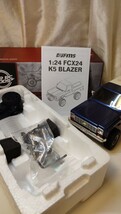 Fms FCX24 シボレーK5 Blazer Fair RC blue mod chevrolet ブルーカスタムモデル　C10 K10 新品 クローラー ジープ_画像5