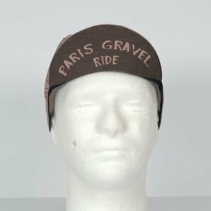 【送料140円】サイクルキャップ Paris Gravel Ride『パリ グラベルライド』コットンミックス MTB ロードバイク ヘルメットアンダーキャップの画像3