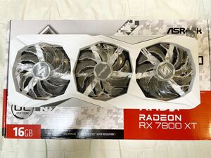 【未通電品】 Radeon RX7800XT AsRock