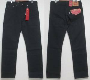 新品 リーバイス 08513-0696 W28 L32 スリムストレート ブラック 513 LEVIS