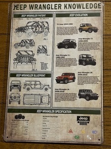 ビンテージ ブリキ風 メタルサイン 看板 アメリカン雑貨 ショップ ガレージ 車庫 Jeep ジープ その4 30x20cm メタル サイン サイネージ