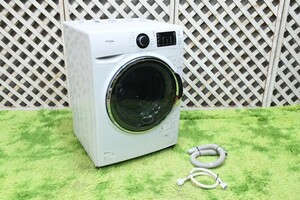 PL3IK38 アイリスオーヤマ IRIS OHYAMA FL71-Ｗドラム式洗濯機 左空き 洗濯容量7.5k 2018年製 温水洗浄 動作確認済み