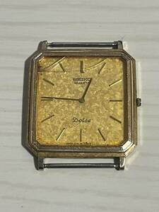 SEIKO DOLCE セイコードルチェ　10Kゴールド　6730-5160 メンズ腕時計　ジャンク品