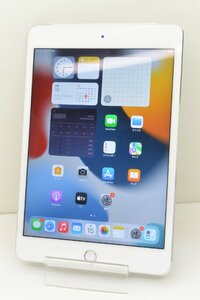 [ジャンク] docomo SIMロック解除済 iPad mini4 Wi-Fi+Cellular 16GB MK702J/A シルバー [TouchID不良][9432]