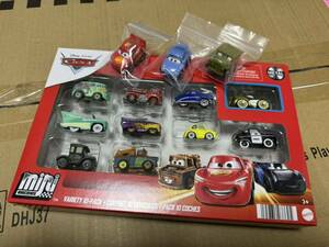 マテル ミニミニカーズ MINI RACERS バラエティーシリーズ 10-PACK (ゴールデンクルージンLMQ） サージ&サリー&マックイーンセット