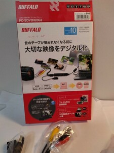 USB ビデオキャプチャー BUFFALO　PC SDVD/U2G2