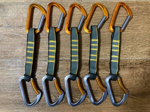 PETZL ペツル スピリット　クイックドロー 5本セット クライミング ヌンチャク