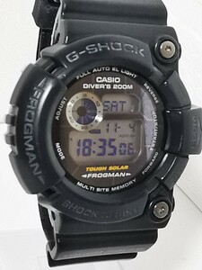 1円スタート【稼働】G-SHOCK ジーショック　腕時計　FROGMAN フロッグマン　GW-200RB　